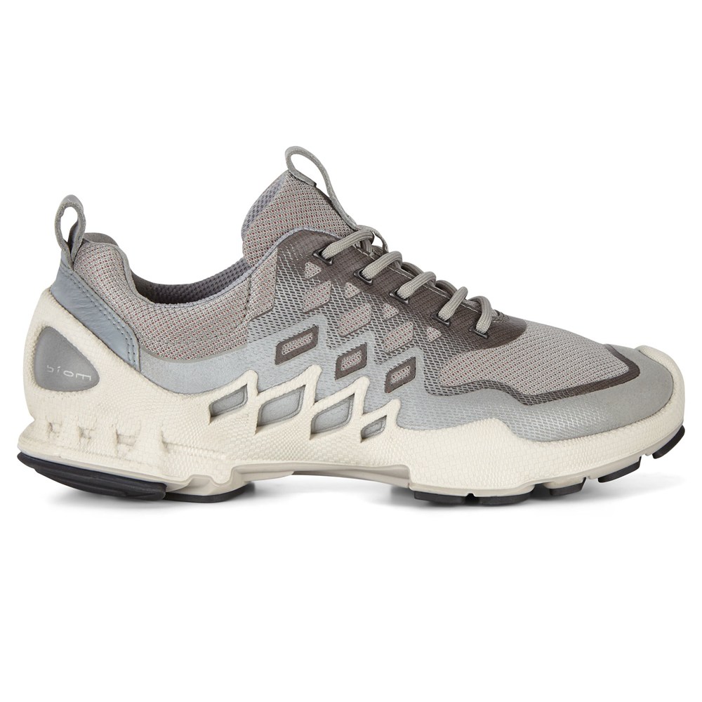 Tenis De Montaña Mujer - ECCO Biom Aex Bajos Two-Tone - Plateados/Grises - DVH942387